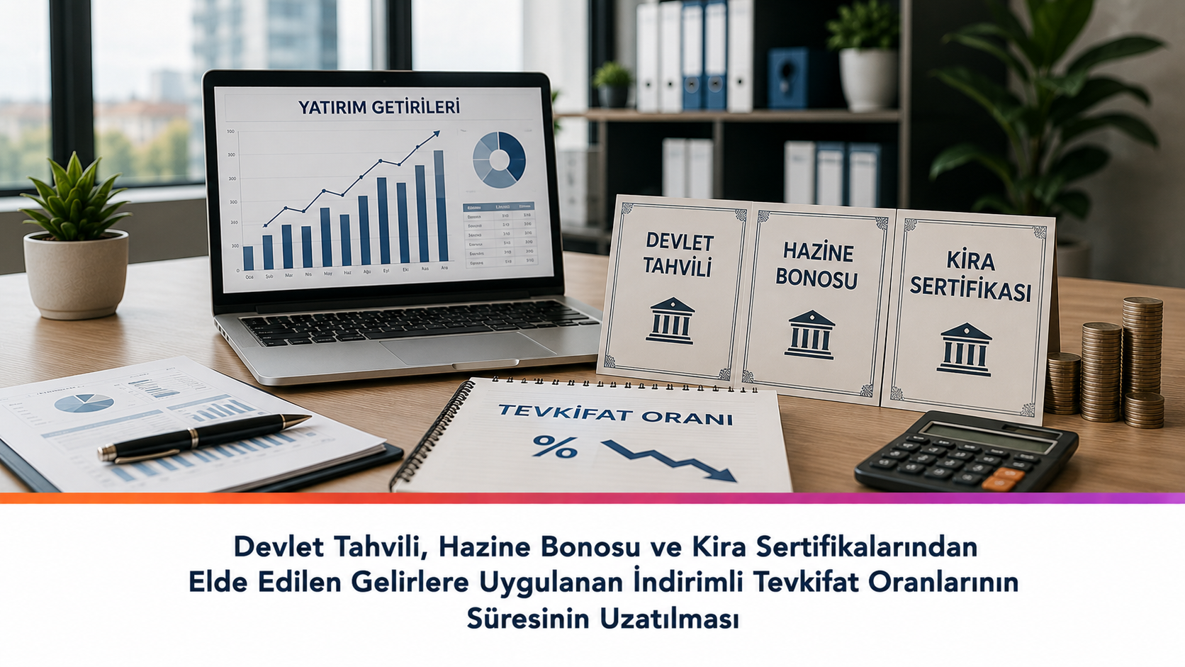 Devlet Tahvili, Hazine Bonosu ve Kira Sertifikalarından Elde Edilen Gelirlere Uygulanan İndirimli Tevkifat Oranlarının Süresinin Uzatılması